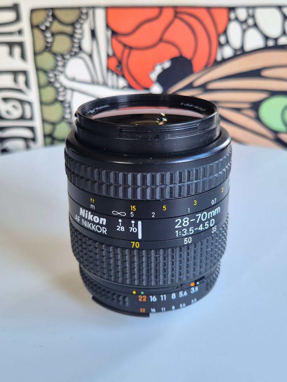 Nikon AF Nikkor 28-70mm f/3.5-4.5 D zoomlens (Nikon F-mount), Info@nikon.com, Gebruikt, Nikon, Ophalen of Verzenden
