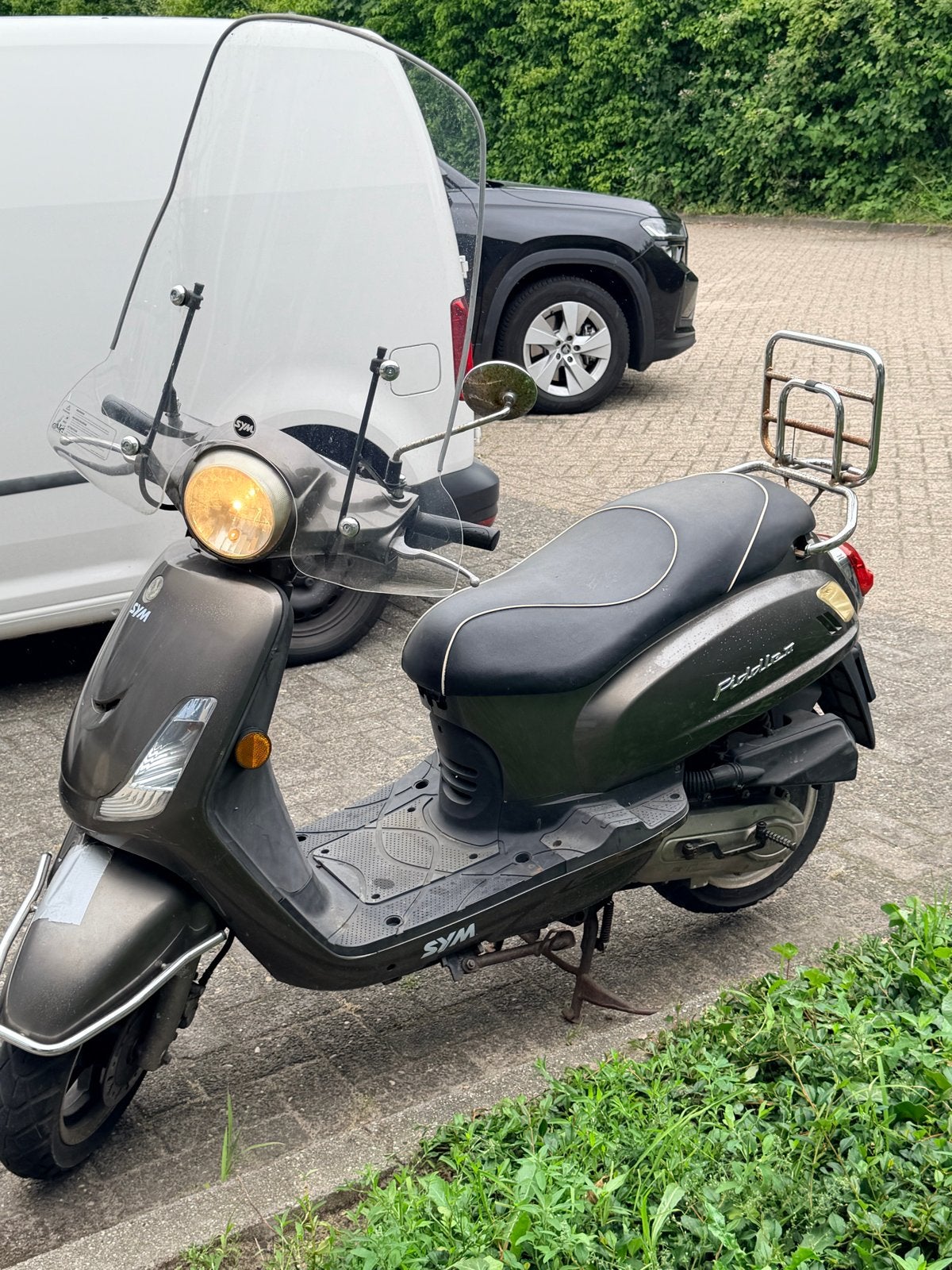 SYM Fiddle II uit 2016 - Stuurslot en elektrisch start defec, Fietsen en Brommers, Scooters | SYM, Ophalen, Gebruikt, Benzine