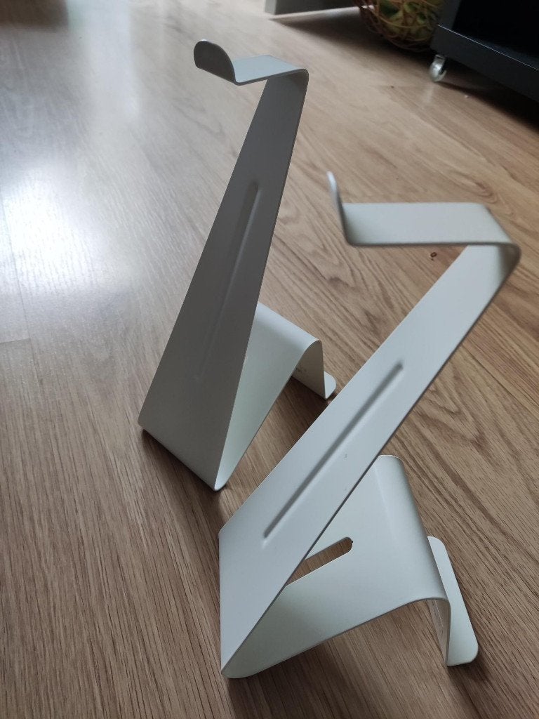 2 witte hoofdtelefoonhouders Ikea Mojlighet NIEUW, Ophalen of Verzenden, Nieuw, Wit, Metaal
