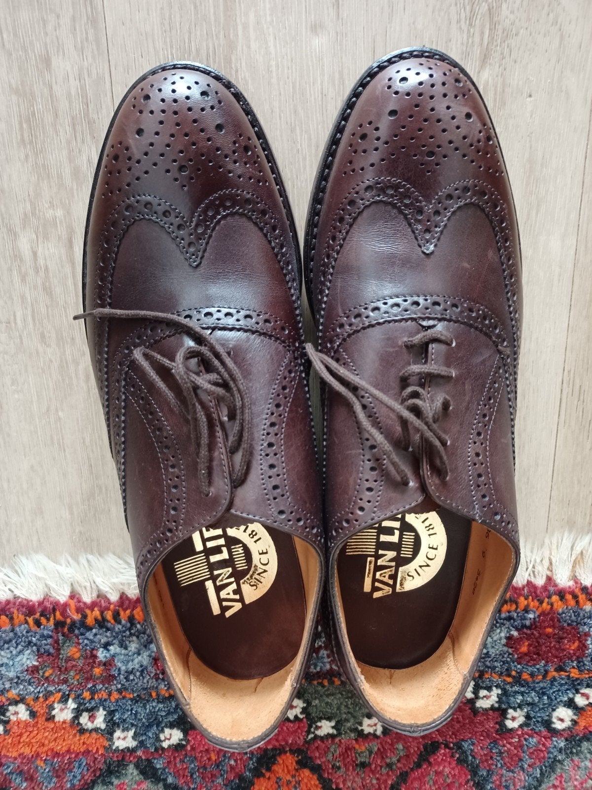 Nieuwe Klassieke Bruinleren Van LIER Herenschoenen, Ophalen of Verzenden, Nieuw, Bruin