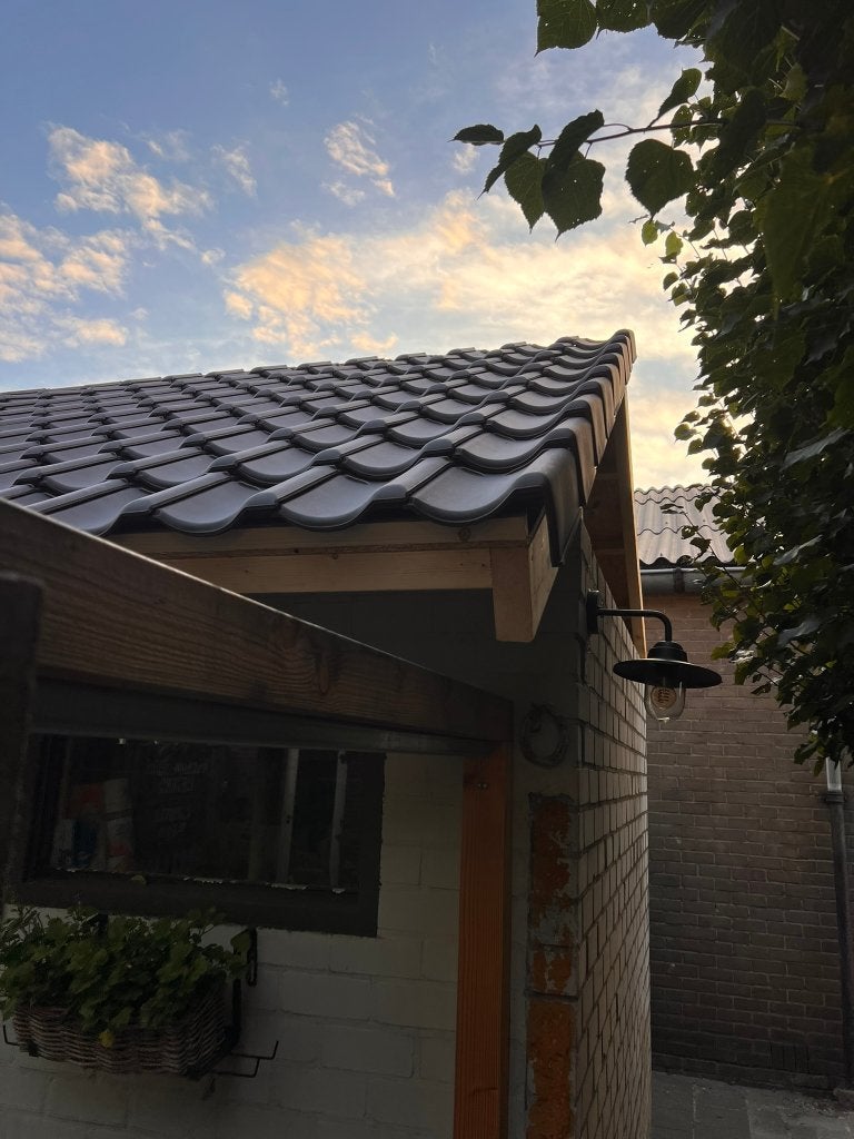 Dakpannen, Ophalen, Steen of Klei, Blauw, Nieuw