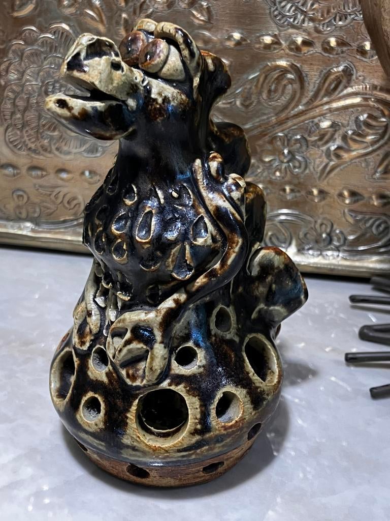 Vintage keramiek Lava/ Majolica jaren  ‘60 & 70, Antiek en Kunst, Antiek | Keramiek en Aardewerk, Ophalen of Verzenden