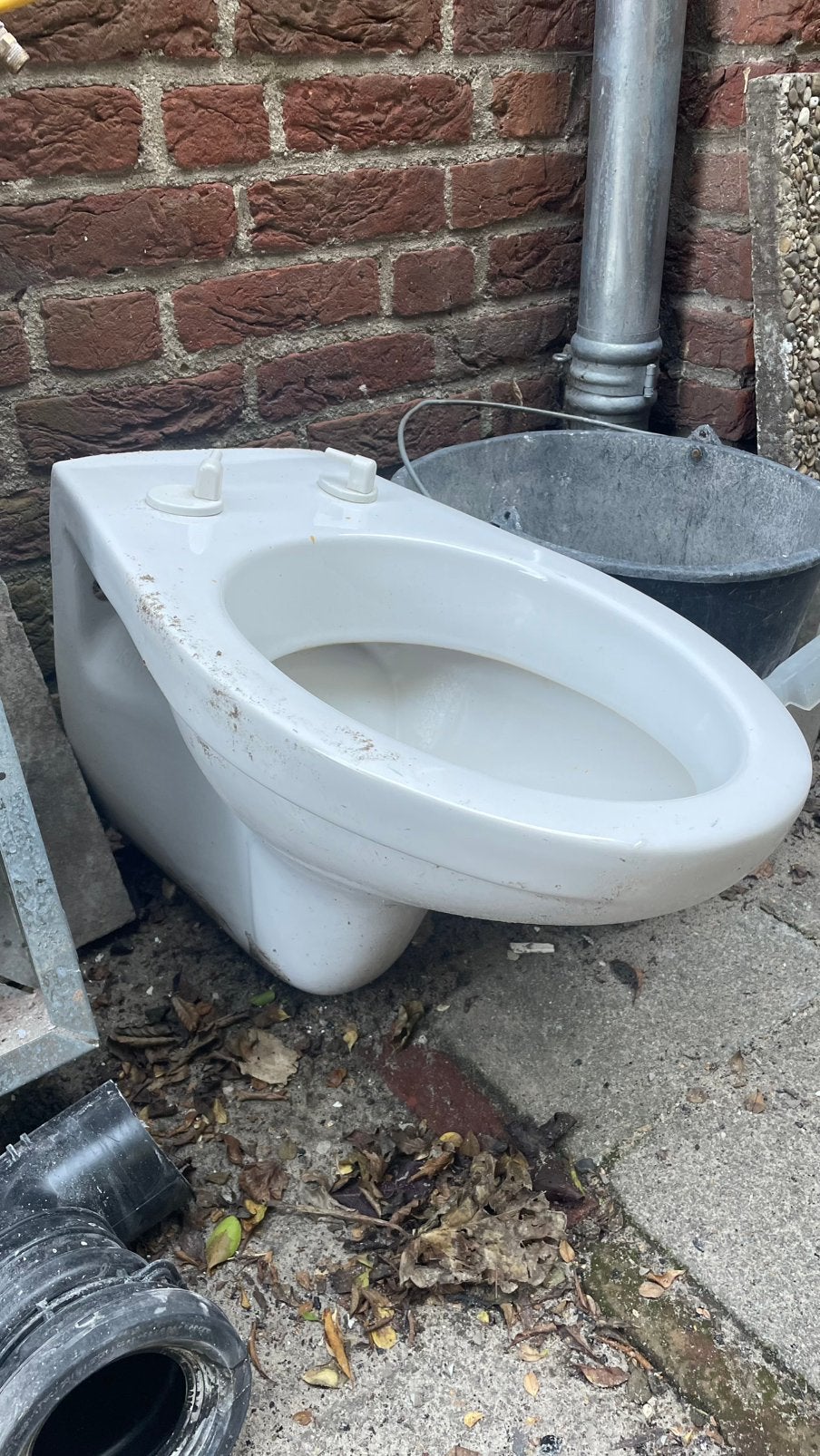 Hang WC voor nood of verbouwing, Ophalen, Gebruikt, Toilet