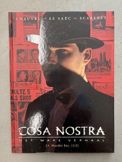 Cosa Nostra, HC, deel 13, misdaad/maffia, Eén stripboek, Ophalen of Verzenden, Zo goed als nieuw