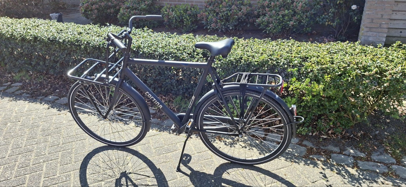 Cortina U4 Transportfiets Heren - Zo goed als nieuw, Terugtraprem, Zo goed als nieuw, 61 tot 65 cm, Ophalen