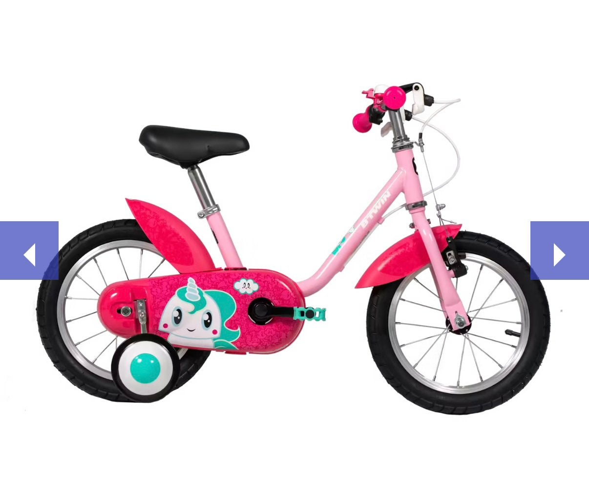 Unicorn fiets 14 inch, Ophalen, Zo goed als nieuw, 14 inch of minder
