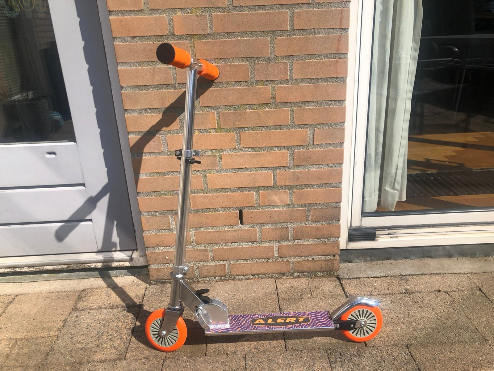 Leuke zeer nette step met rem en in hoogte verstelbaar, Ophalen, Zo goed als nieuw, Overige typen