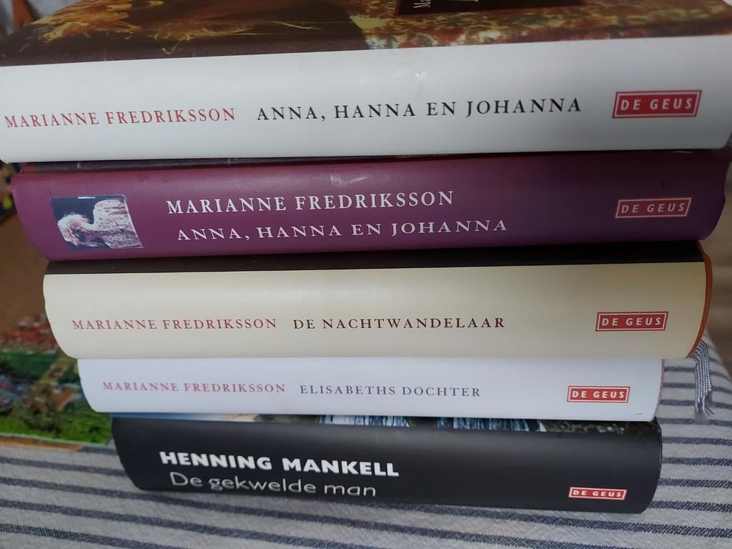 5 boeken, Ophalen of Verzenden, Zo goed als nieuw