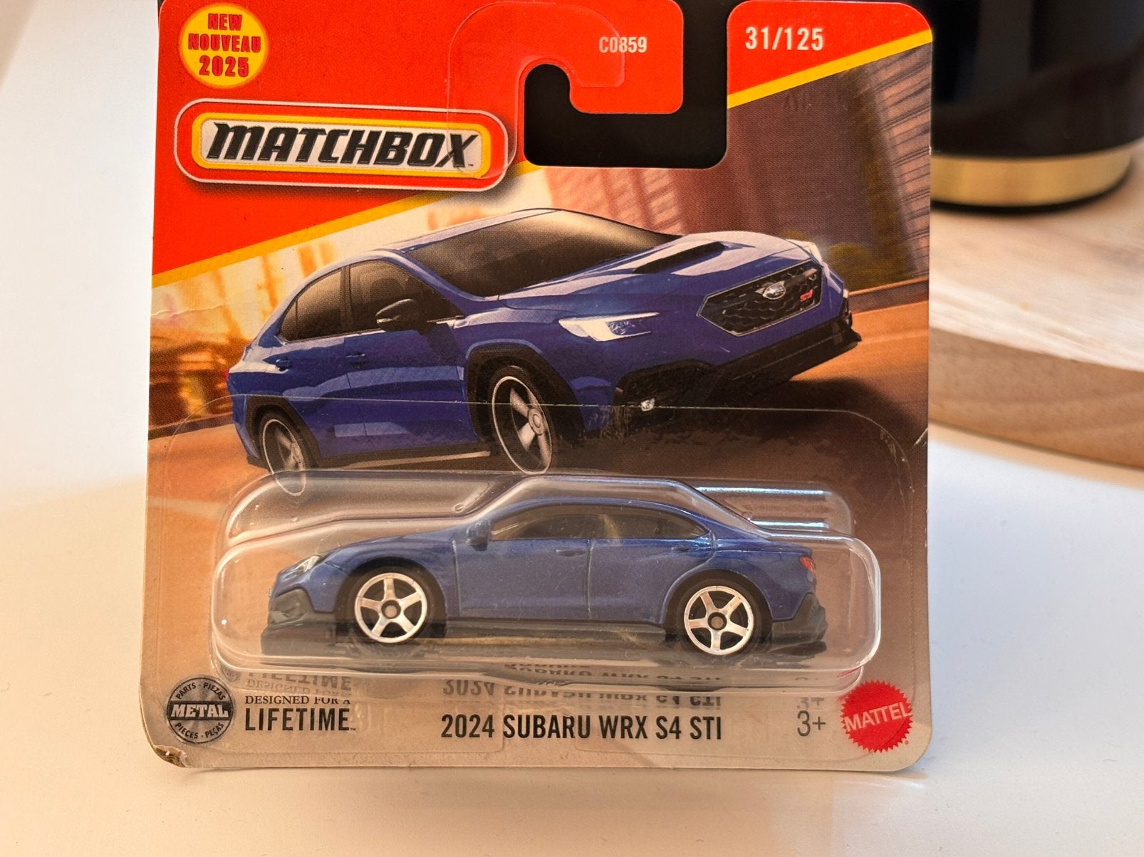 Subaru WRX modelauto, Verzenden, Zo goed als nieuw, Auto