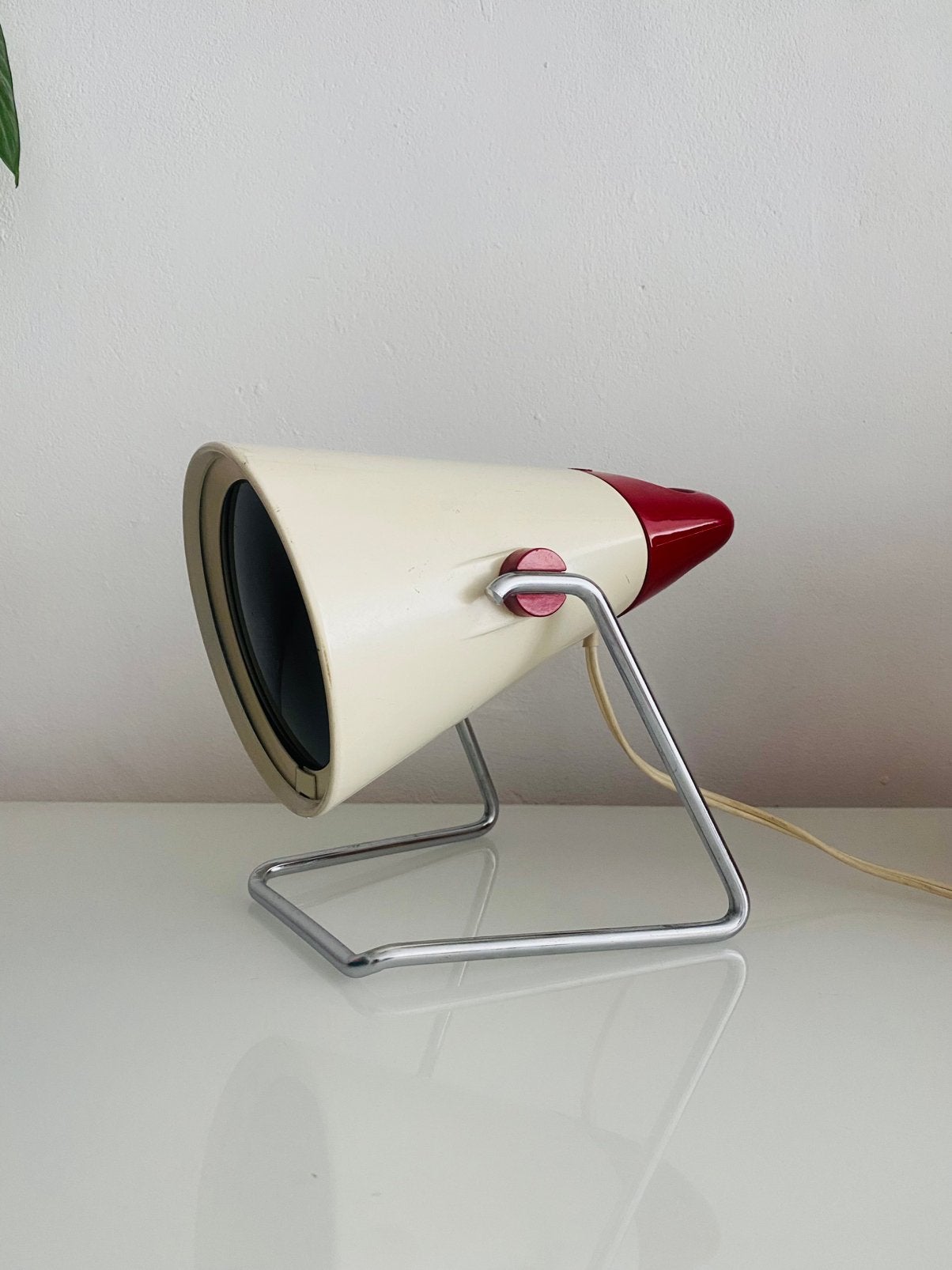 Vintage Philips Infraphil Infrarood Lamp - Spierherstel, Gebruikt, Retro, vintage, space age, mid century, Ophalen of Verzenden