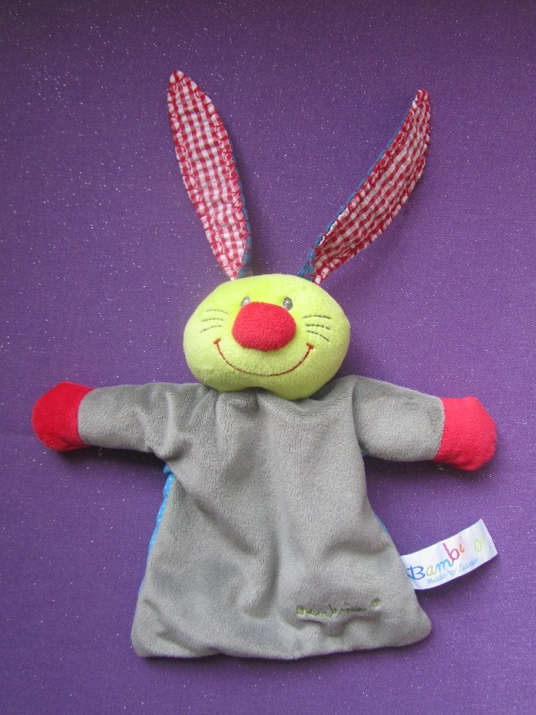 BAMBINO Knuffeldoekje KONIJN BETS DE BUNNY **Nieuw**, Overige merken, Ophalen of Verzenden, Met label, Konijn