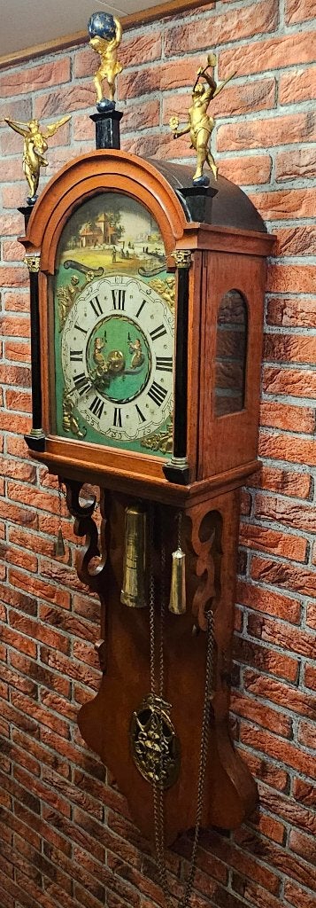 antieke friese staartklok +-1850, Ophalen