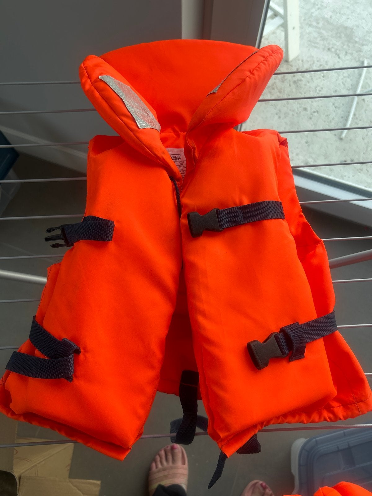 2 Oranje zwemvestjes voor kinderen - Veiligheid op het water, Ophalen of Verzenden, Gebruikt, Kind, Reddingsvest of Zwemvest