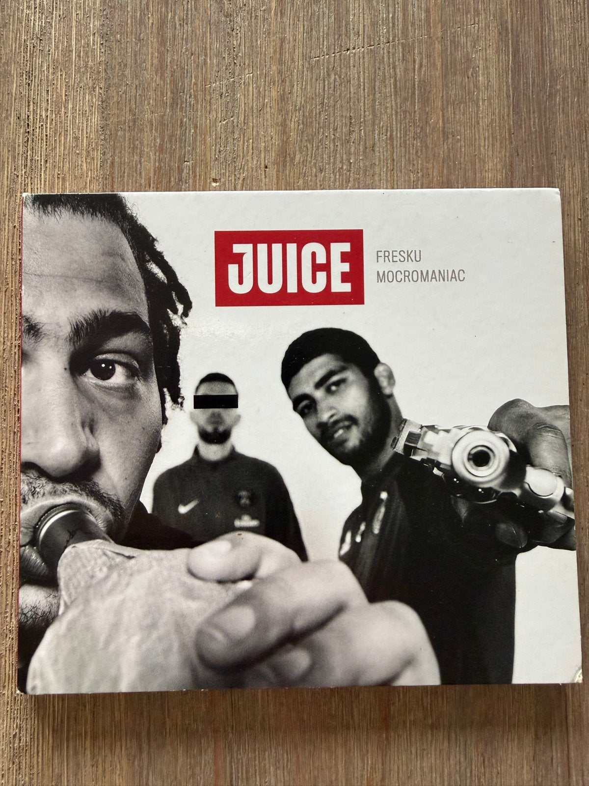 Juice - Fresku & Mocromaniac, Ophalen of Verzenden, Zo goed als nieuw, Album, Inclusief doosje