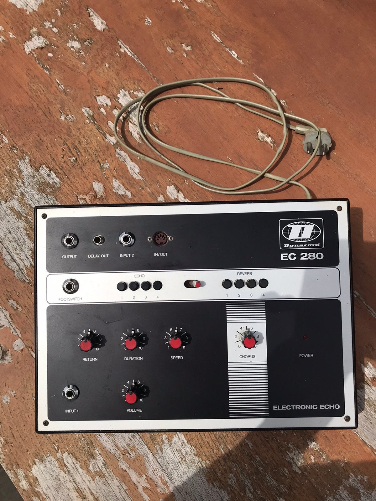 Dynacord EC 280 Electronic Echo 1978, Ophalen of Verzenden, Gebruikt, Chorus