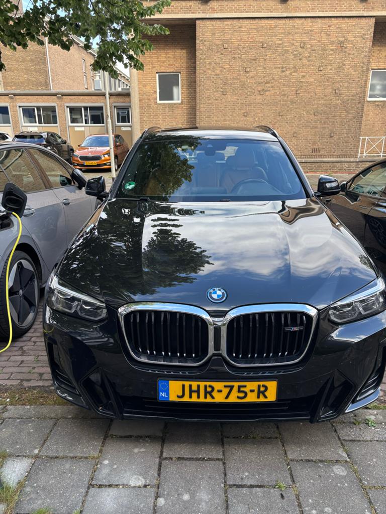 BMW X3 Xdrive30e 292pk  2022 m pakket met km 109700, Auto's, BMW, 1998 cc, 2000 kg, Zwart, Plug-in hybride