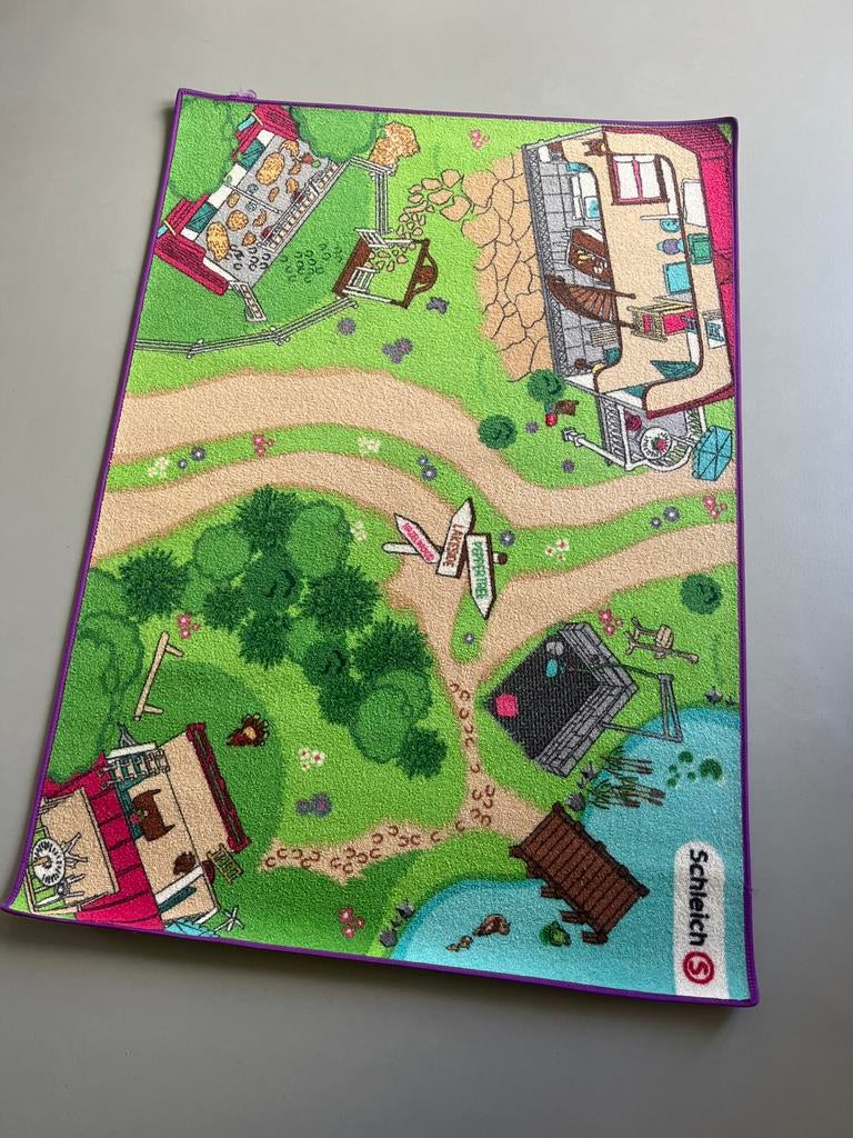 Schleich speelkleed, Kinderen en Baby's, Speelgoed | Speelkleden, Gebruikt, Ophalen of Verzenden