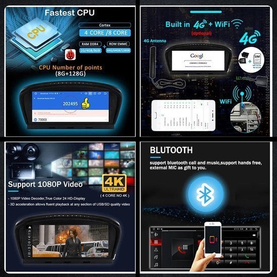 Autoradio – Multimedia Speler – Navigatiesysteem, Corvance B.V., Verzenden, Nieuw, Corvancebol@gmail.com
