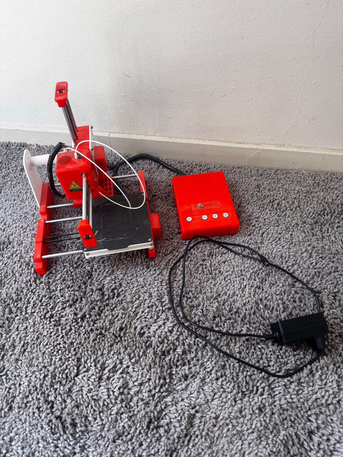 Mini 3d printer perfect voor berginners, Ophalen of Verzenden, Gebruikt, Filament
