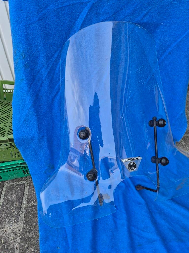Scooter windscherm voor retroscooter Edwards, Fietsen en Brommers, Brommeronderdelen | Scooters, Gebruikt, Overige merken, Overige typen