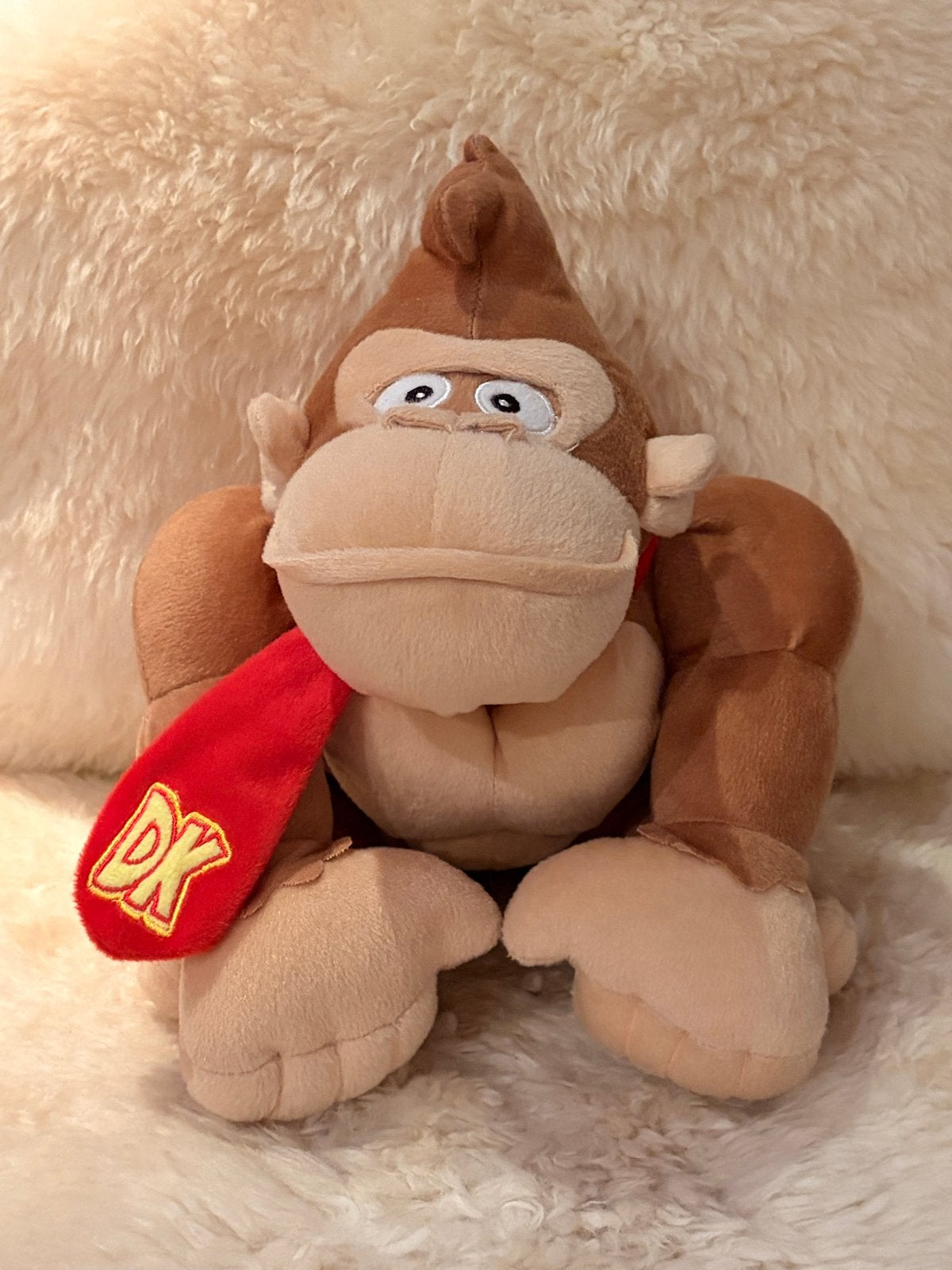 Donkey Kong Knuffel - Super Mario - Zo goed als nieuw, Ophalen of Verzenden, Nintendo, Middelgroot (20 tot 80 cm), Super Mario