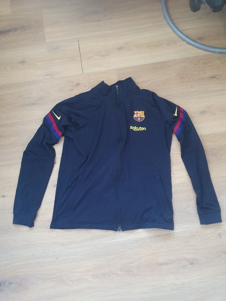 Vintage Nike FC Barcelona Jack - Maat M, Maat M, Ophalen of Verzenden, Zo goed als nieuw, Trainingspak