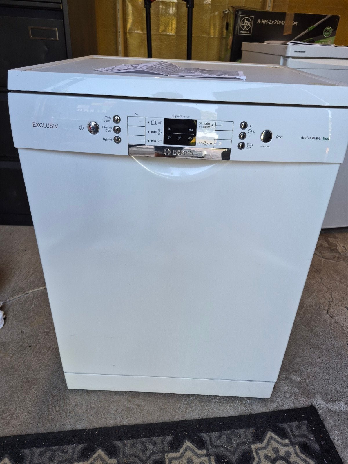 Bosch Exclusiv vaatwasser supersilence  activewater eco, Witgoed en Apparatuur, Ophalen, Minder dan 85 cm