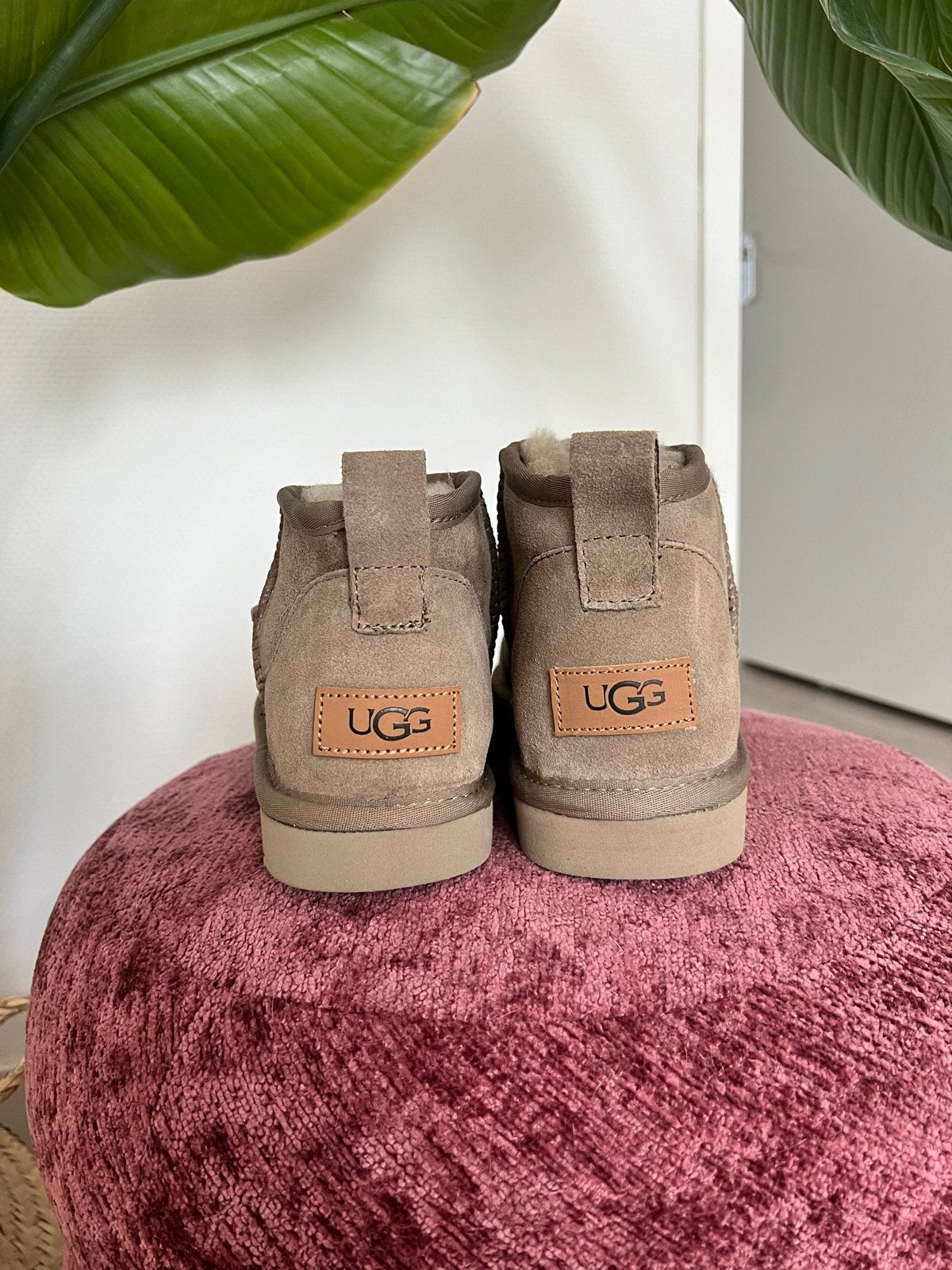 Uggs Classic Mini II Chestnut, Kleding | Dames, Schoenen, Ophalen of Verzenden, Zo goed als nieuw, Bruin, Lage of Enkellaarzen