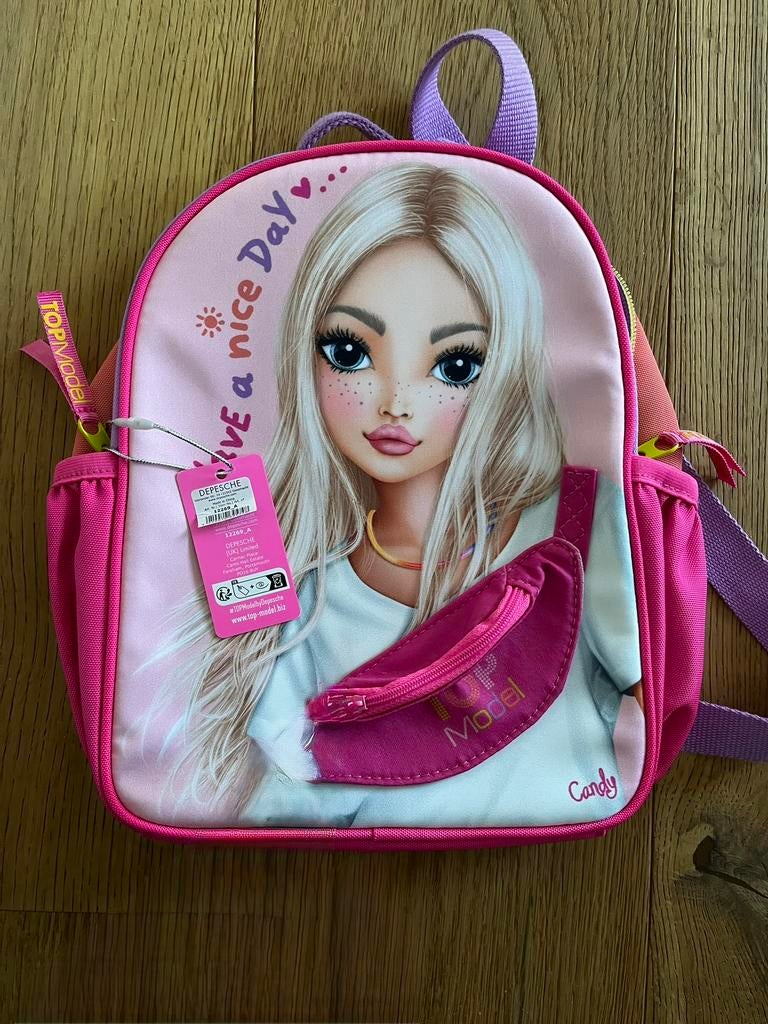 Depesche - TOPModel rugzak met crossbag HAPPY APPLICTION, Ophalen of Verzenden, Zo goed als nieuw, Rugtas