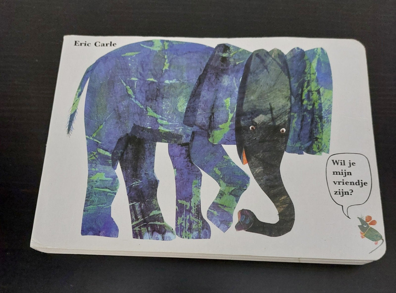 Prentenboek Eric Carle - Wil je mijn vriendje zijn? 🐭🐘, Gelezen, Fictie algemeen, Jongen of Meisje, Ophalen of Verzenden