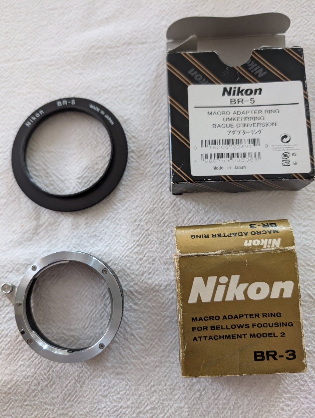 Accessoires macro Nikon, Gebruikt, Macrofunctie, Overige typen, Nikon
