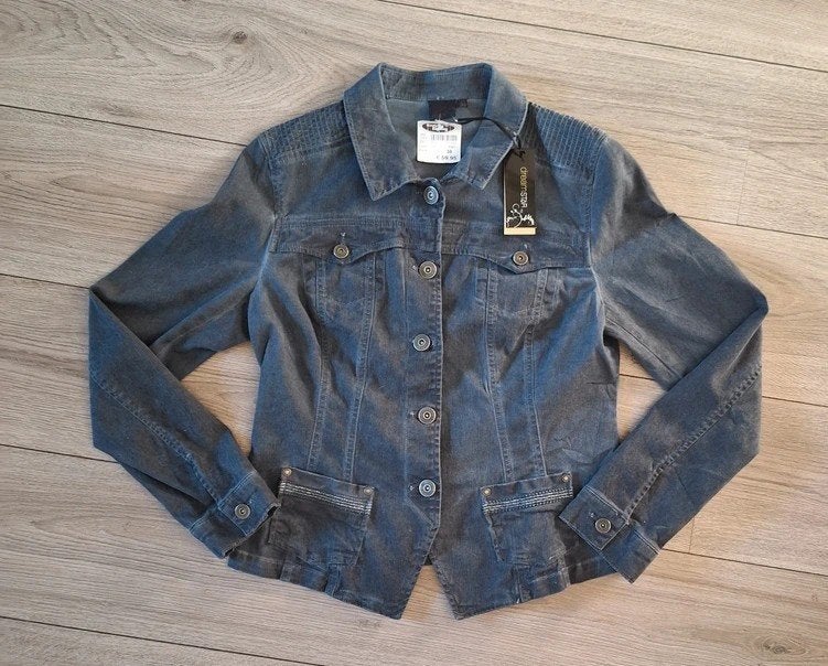 Dreamstar spijkerjasje blauw maat 38 M nieuw met label, Maat 38/40 (M), Dreamstar, Blauw, Nieuw
