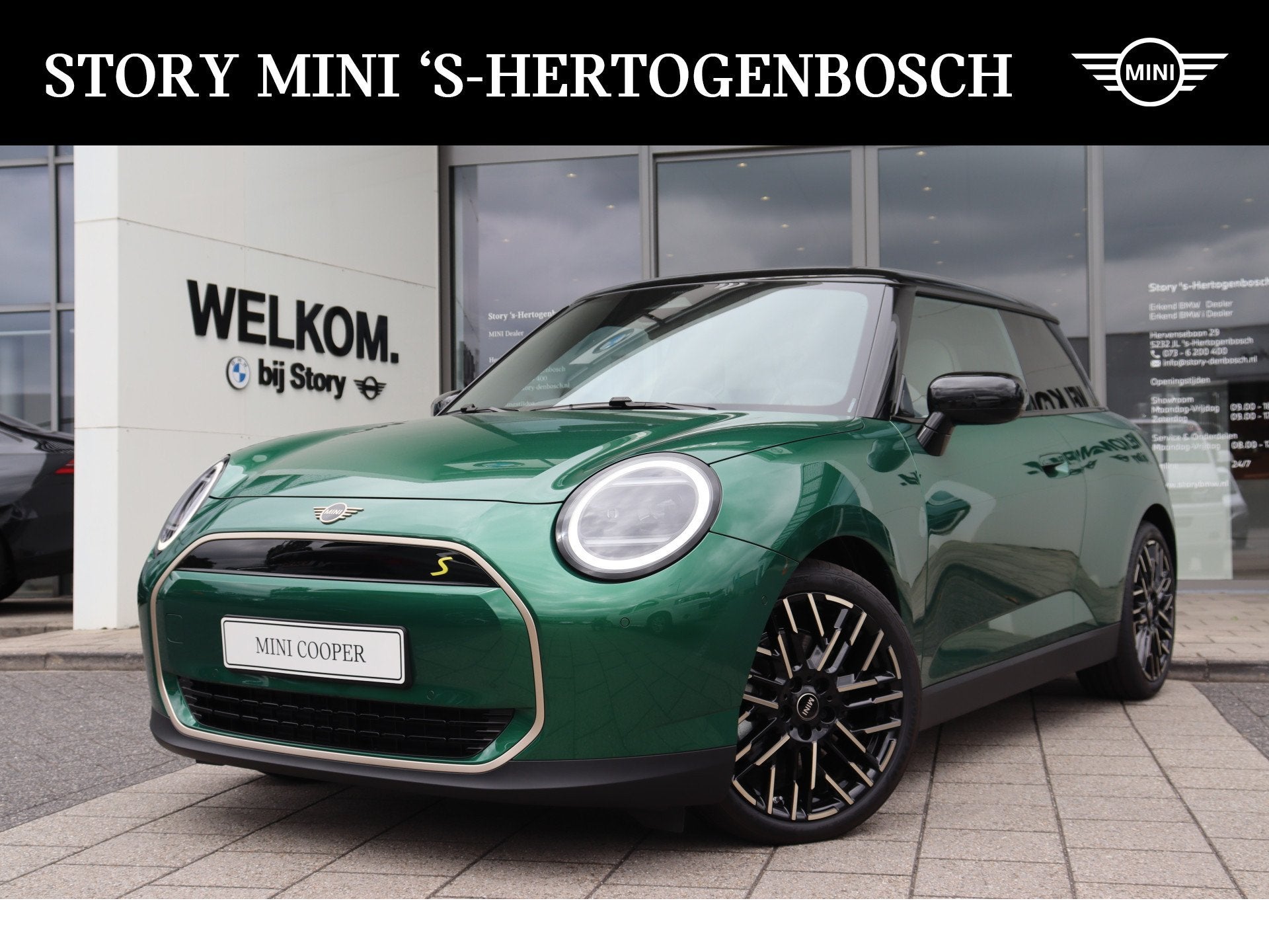 MINI Hatchback Cooper SE / Favoured / Pakket M / 18" Night F, Auto's, Mini, Dealer onderhouden, Beige, 4 stoelen, Mini Electric