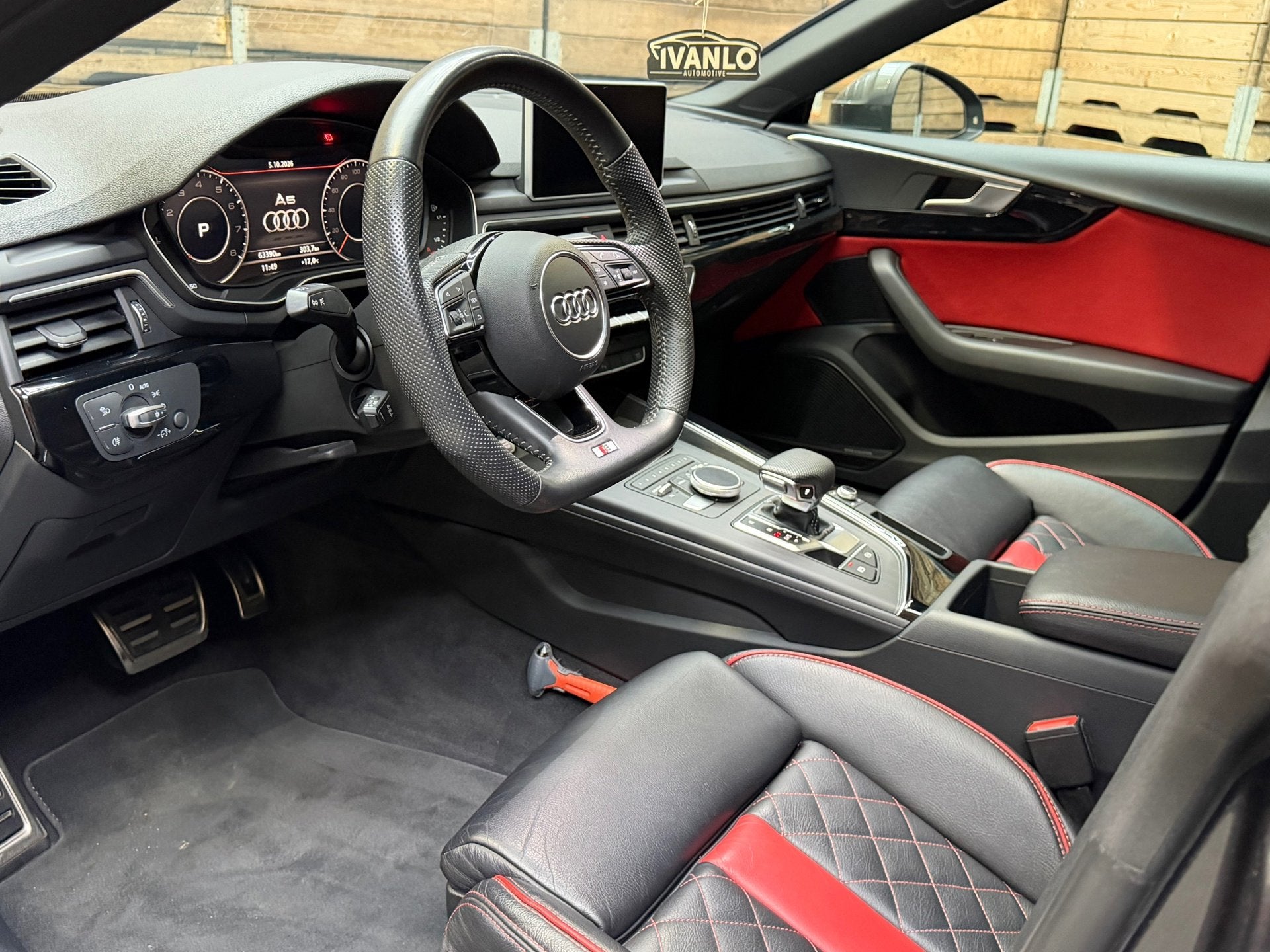 Audi A5 Sportback 40 TFSI Sport S-line Edition Pano Leder Na, Dealer onderhouden, Gebruikt, 1984 cc, Bedrijf