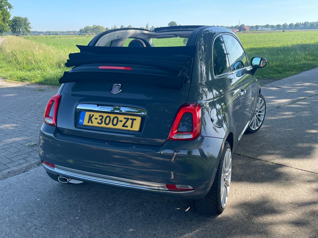 FIAT 500C !! Super Netjes Let Op Model 2016 Facelift, Cabrio, 31 €/maand, 4 cilinders, 100 pk, Handgeschakeld