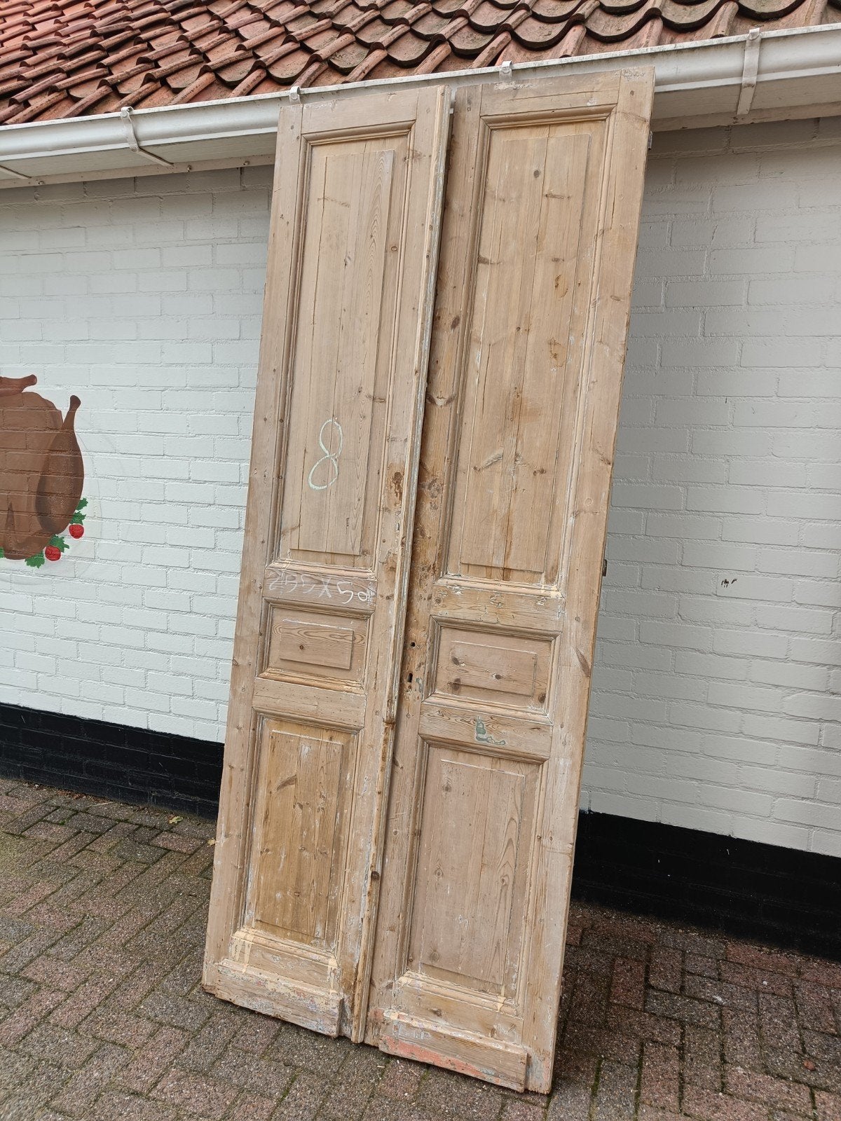 paneeldeuren kastdeuren oude deuren, Huis en Inrichting, Ophalen, Gebruikt