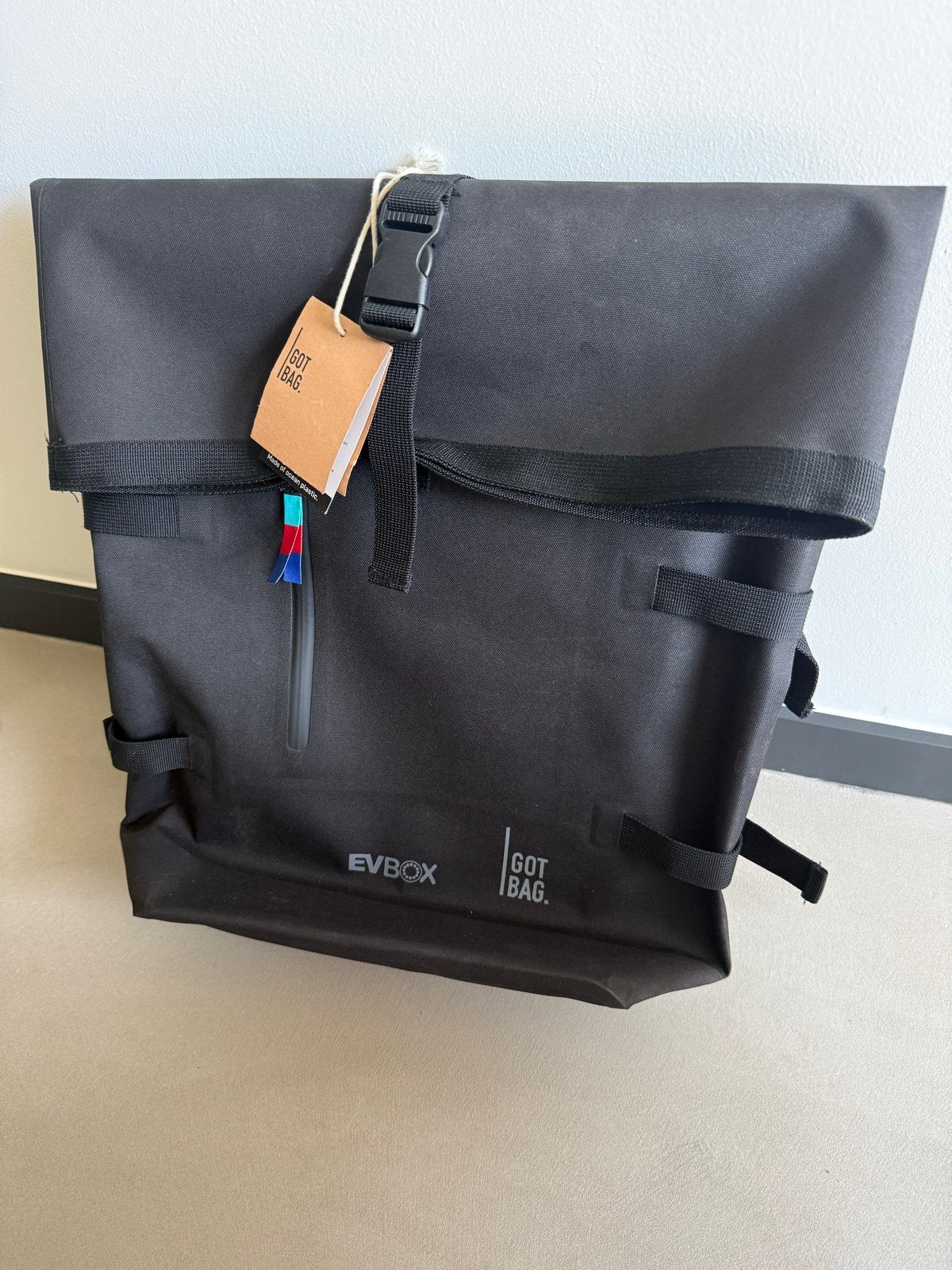 GOT BAG Rolltop Rugzak - Gemaakt van Oceaan Plastic, 25 tot 40 cm, Nieuw, Ophalen of Verzenden, Waterdicht