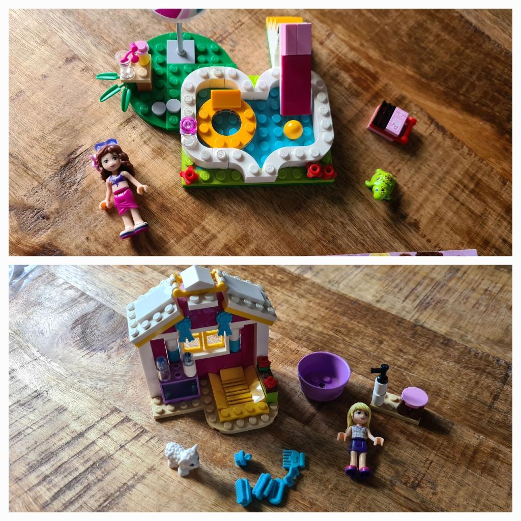 LEGO Friends 41029 en LEGO Friends 41090, Lego, Compleet, Friends, Ophalen of Verzenden