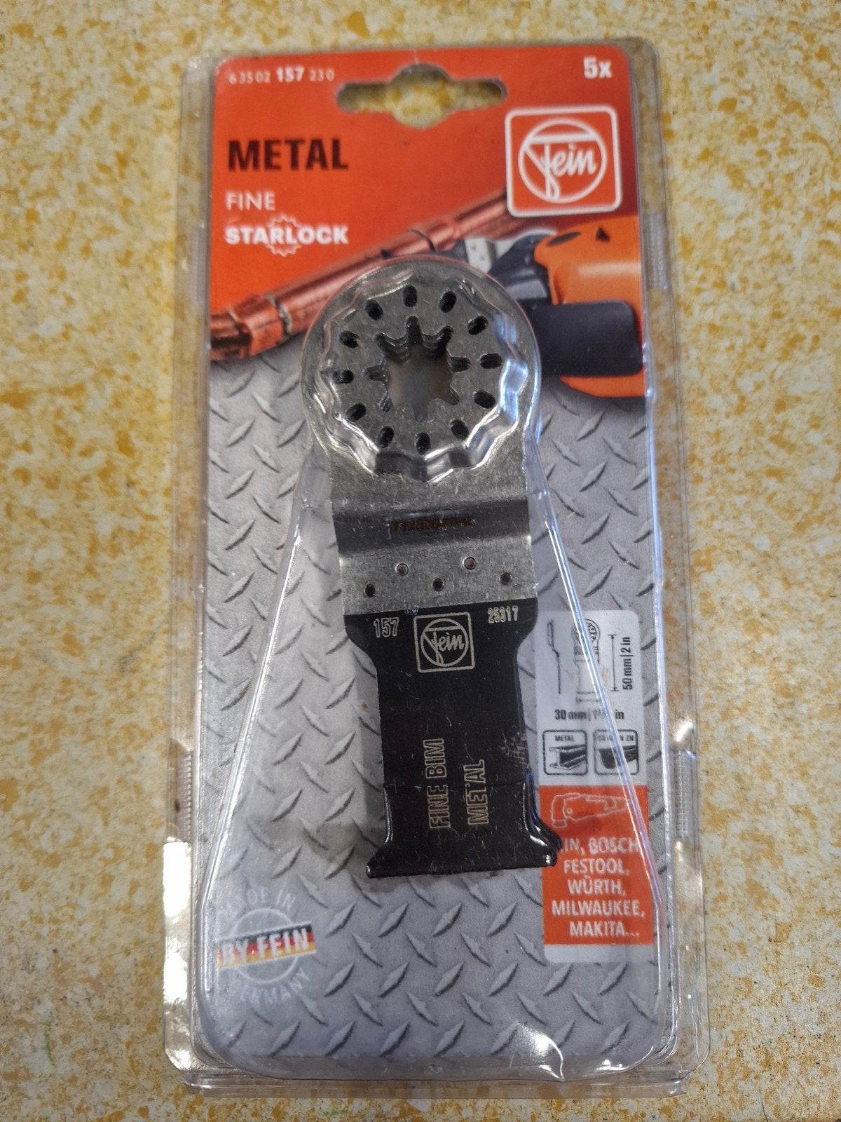 FEIN starlock multitool zaagjes voor metaal, Ophalen of Verzenden, Nieuw