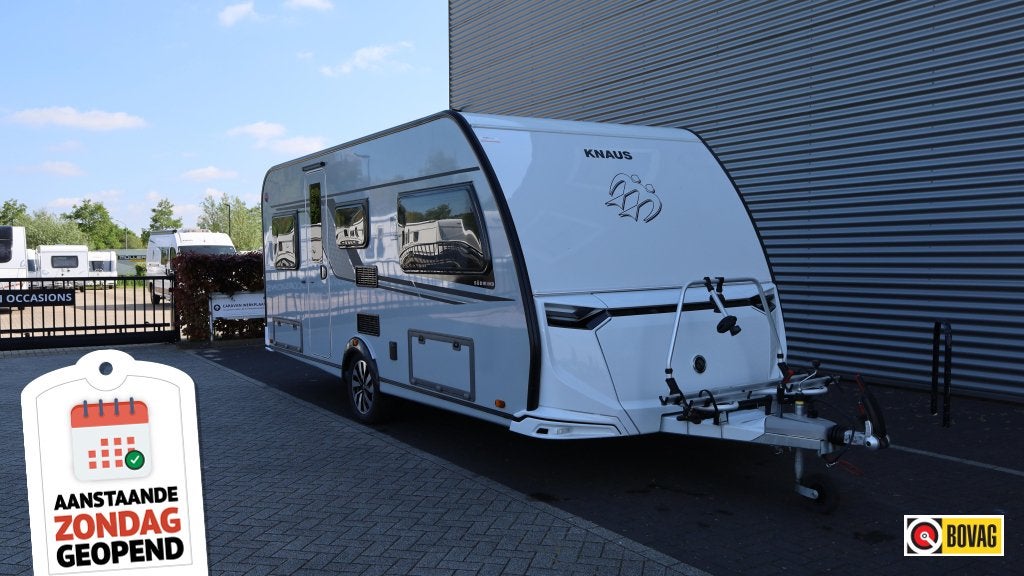 Knaus Sudwind 60 Years 500 EU Dakairco, Schokbreker, Rondzit, Bedrijf, 5 tot 6 meter
