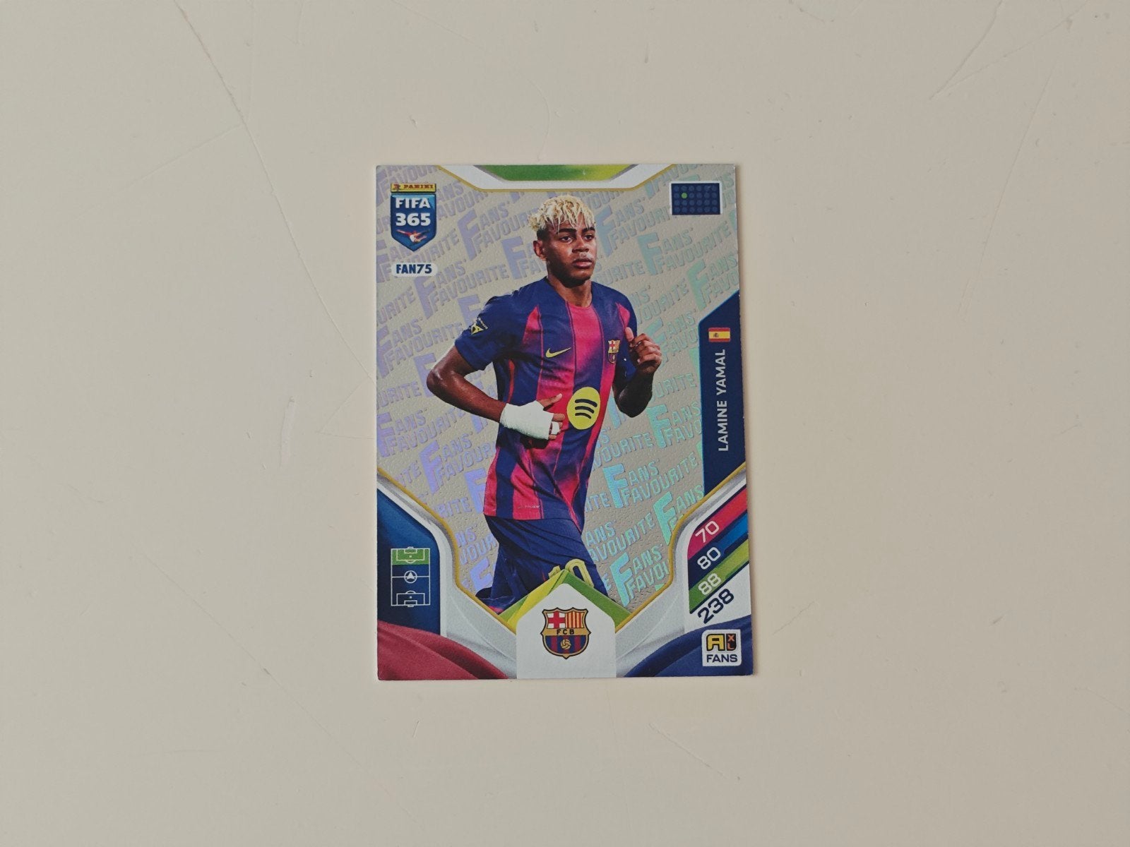 Panini FIFA 365 2026 Fans Favourites Messi & Yamal, Ophalen, Nieuw, Buitenlandse clubs, Spelerskaart