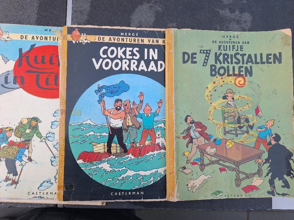 Kuifje boeken - 5 stuks, Boeken, Gelezen, Ophalen of Verzenden, Meerdere stripboeken, Hergé
