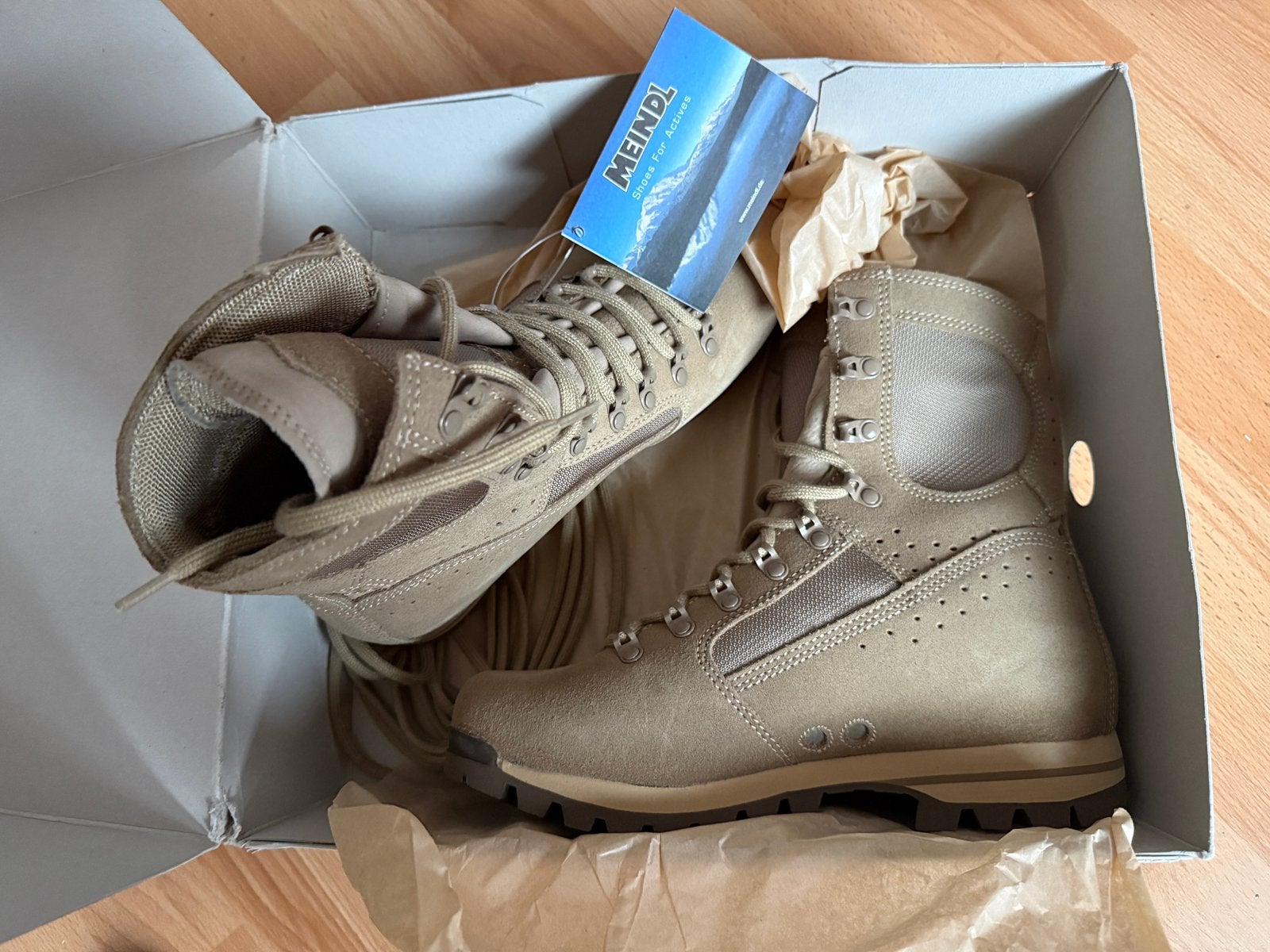 Meindl Desert Jungle Boots maat 42,5, Sport en Fitness, Bergsport en Wandelen, Ophalen of Verzenden, Nieuw, Schoenen