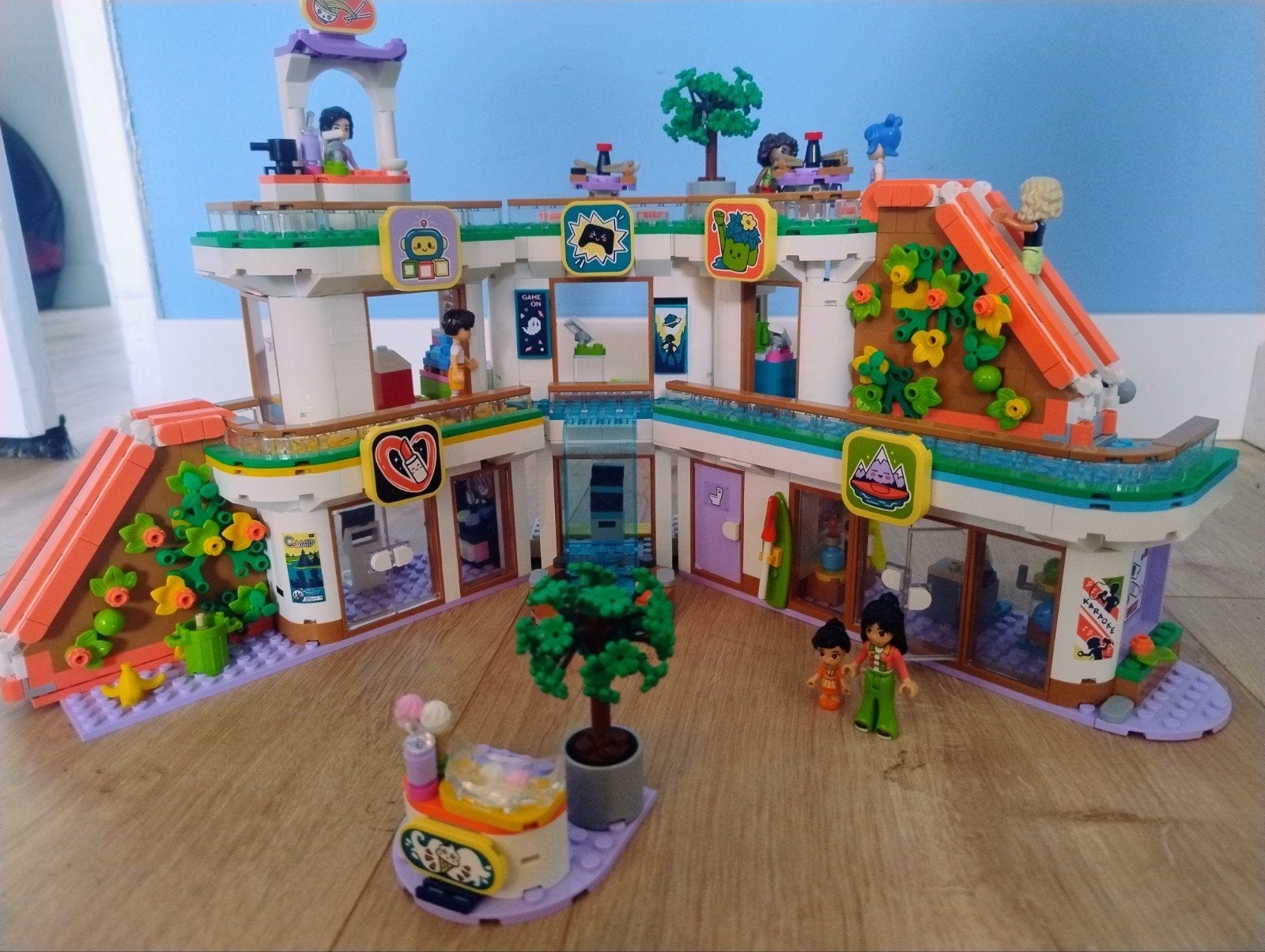Lego Friends Winkelcentrum 42604 met instructieboekjes, Ophalen, Zo goed als nieuw