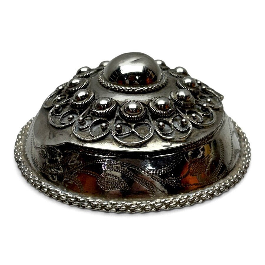 Zilveren pillendoos, Ophalen of Verzenden, Zilver