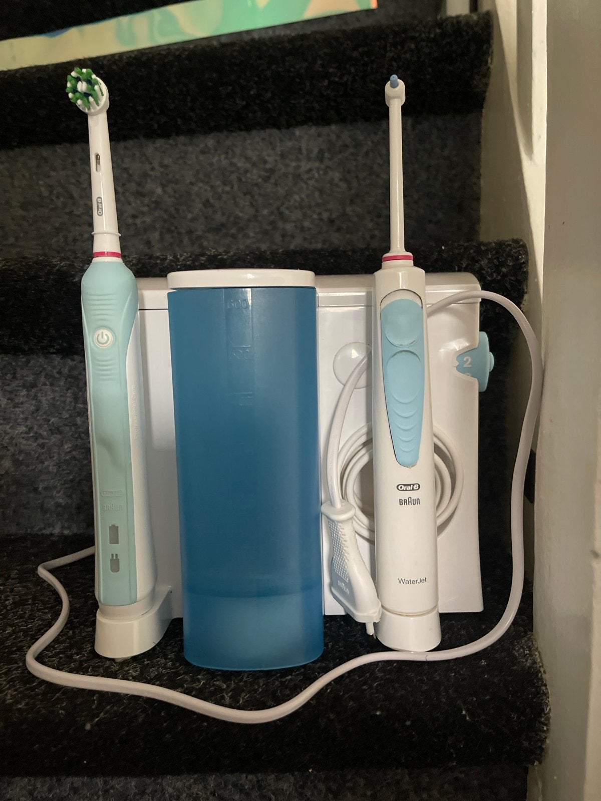 Oral-B elektrische tandenborstel en WaterJet flosser, Ophalen, Gebruikt, Mondverzorging