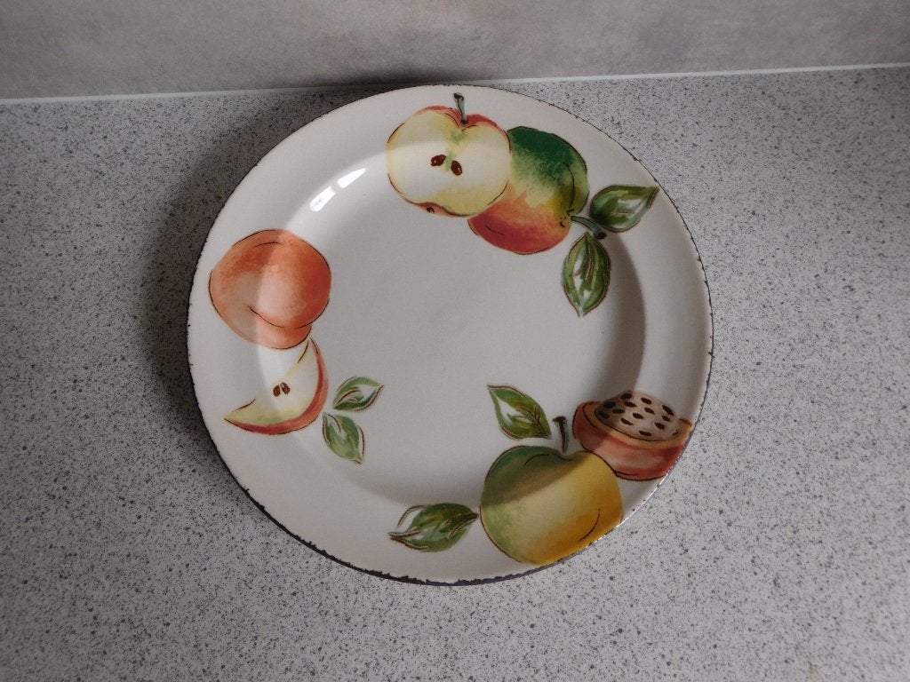 Bord Convent Garden Susan Wheeler WH Grindley - 21 cm, Overige merken, Vintage, Ophalen of Verzenden, Zo goed als nieuw