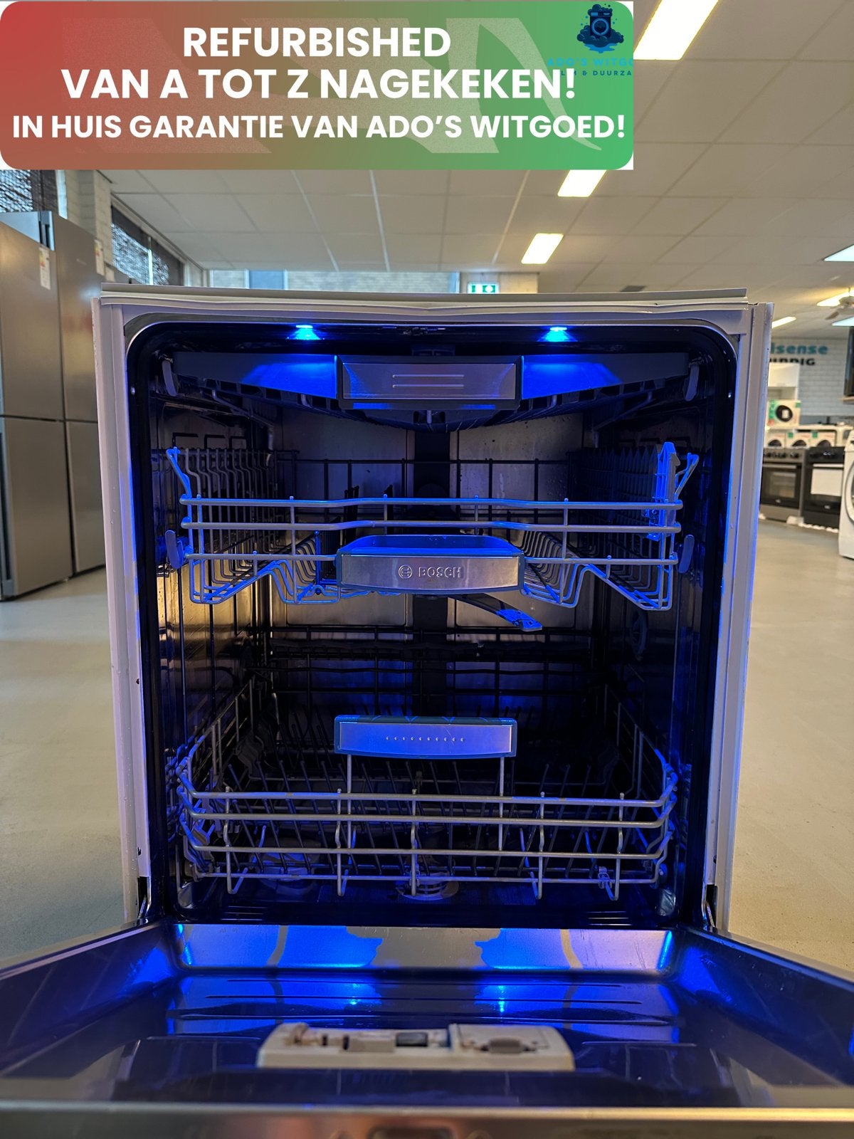 BOSCH SERIE 8 ZEOLITH INBOUW VAATWASSER VOLLEDIG GEÏNTEGREER, Energieklasse A of zuiniger, Info@adoswitgoed.nl, Ophalen of Verzenden
