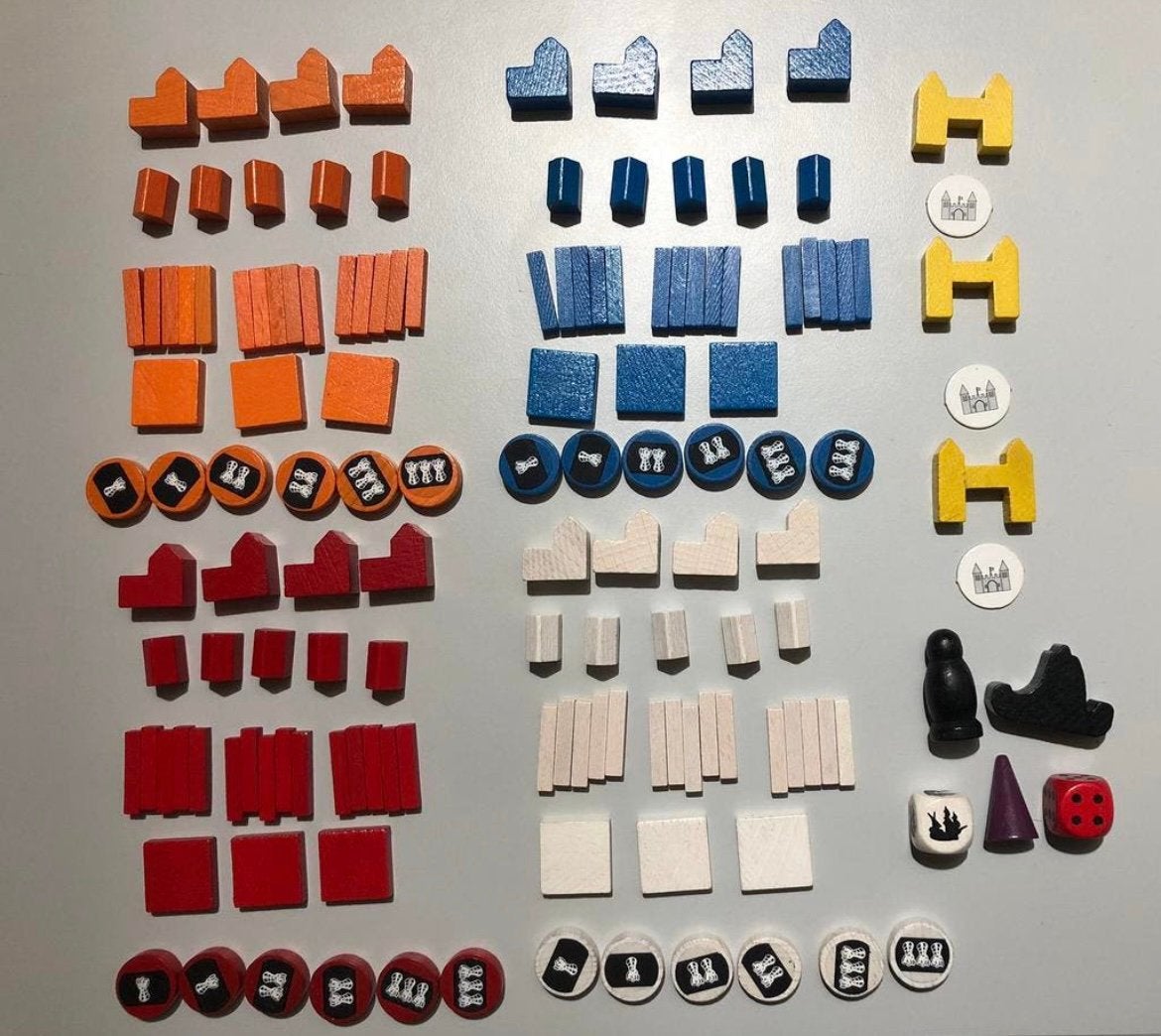 Onderdelen Kolonisten van Catan, Ophalen of Verzenden, Zo goed als nieuw