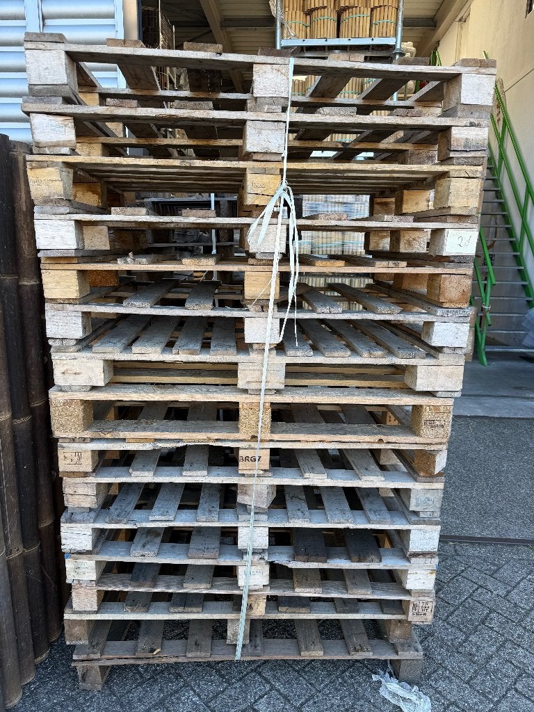 Gratis houten pallets af te halen beverwijk., Doe-het-zelf en Verbouw, Hout en Planken, Ophalen, Gebruikt, 50 mm of meer, Pallet
